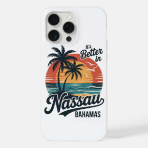 Nassau Bahamas Beach Summer iPhone 15 Pro Max Case