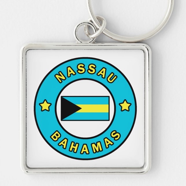 Nassau Bahamas Key Ring (Front)