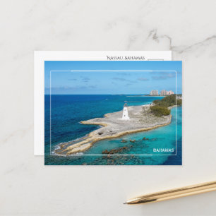 Nassau Bahamas Lighthouse Postcard