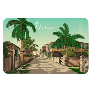 Nassau,Bahamas Magnet
