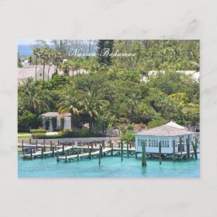 Nassau Bahamas of the Caribbean,  Postcard