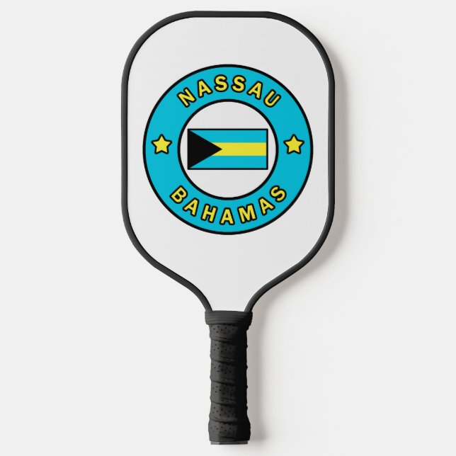 Nassau Bahamas Pickleball Paddle (Front)