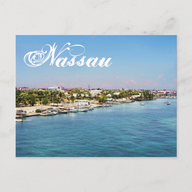 Nassau, Bahamas Postcard (Front)