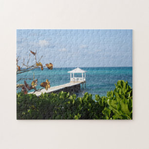 Nassau Bahamas Sand Port. Jigsaw Puzzle