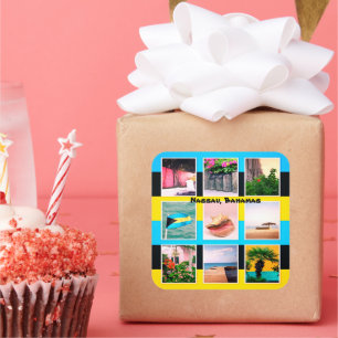 Nassau, Bahamas Square Sticker