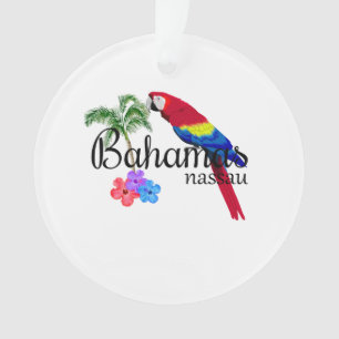 Nassau Bahamas Tropical Destination Ornament