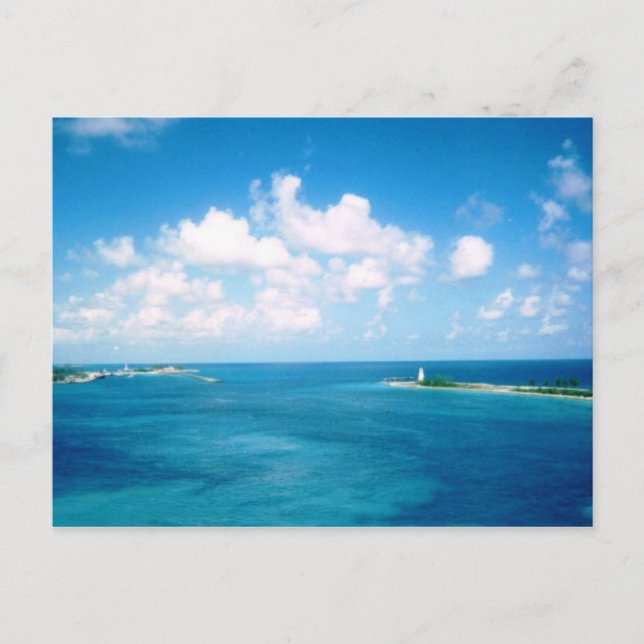 Nassau Habor Postcard (Front)