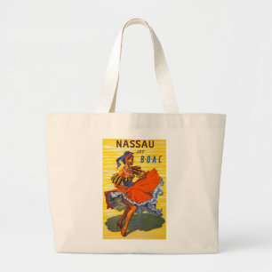 Nassau Jet Large Tote Bag