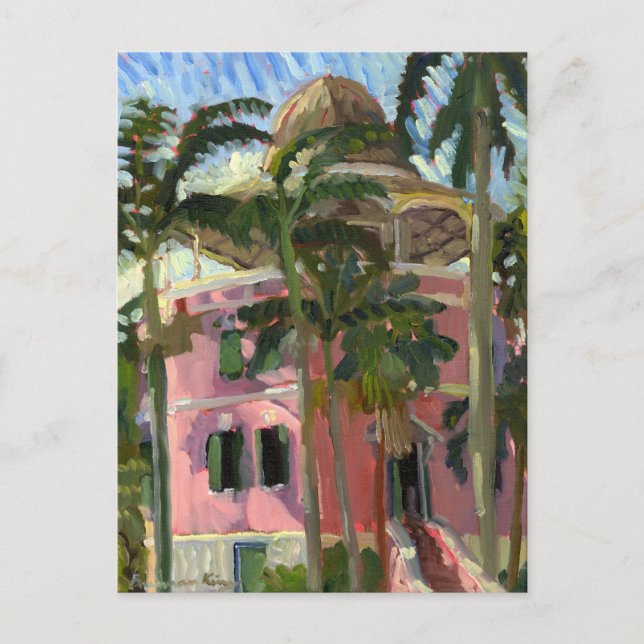 Nassau Library postcard (Front)