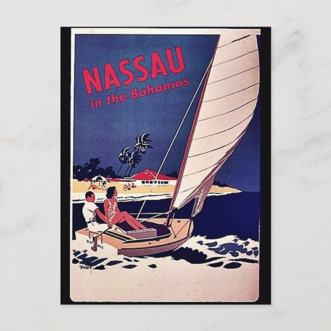 Nassau Postcard (Front)