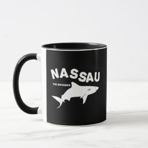Nassau - The Bahamas Shark Diving T-Shirt Mug