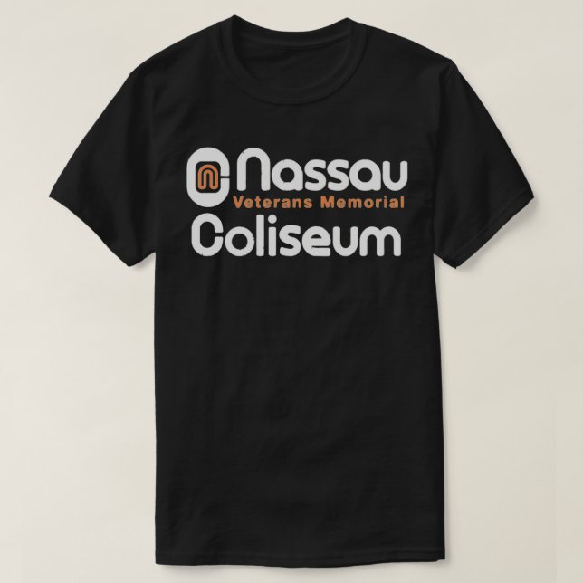 Nassau Veterans Memorial Coliseum T-Shirt (Design Front)