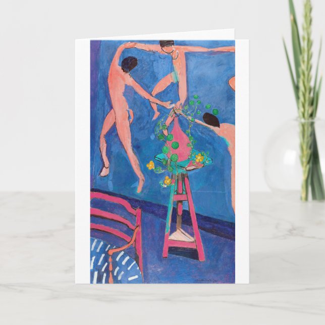 Nasturtium Flowers in the Atelier, Matisse Card (Front)