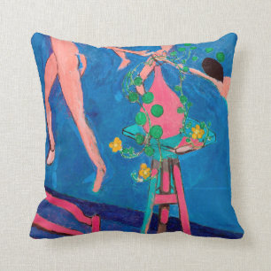 Nasturtium Flowers in the Atelier, Matisse Cushion