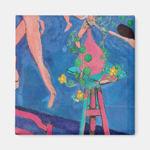 Nasturtium Flowers in the Atelier, Matisse Magnet