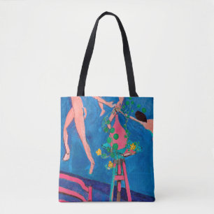 Nasturtium Flowers in the Atelier, Matisse Tote Bag
