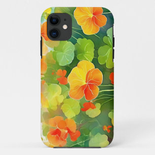 Nasturtium Flowers Vibrant Case-Mate iPhone Case