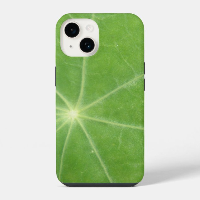 Nasturtium Leaf iPhone Case (Back)