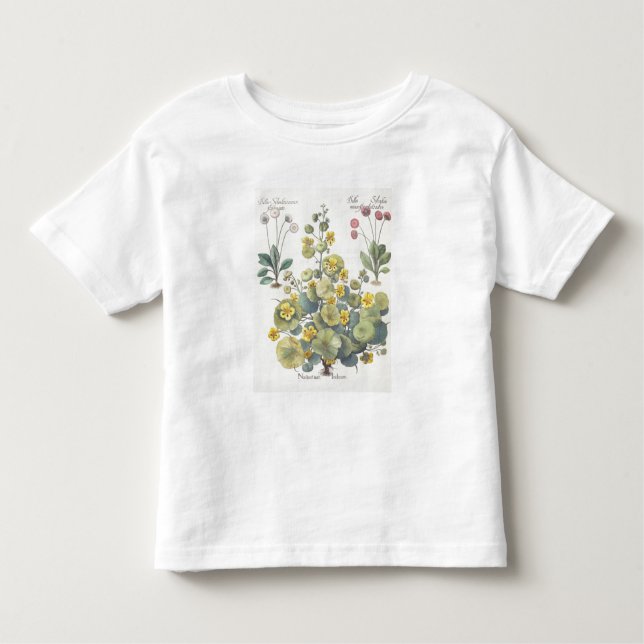 Nasturtiums and Daisies: 1.Nasturtium Indicum; 2.B Toddler T-Shirt (Front)
