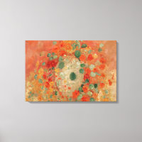 Nasturtiums by Odilon Redon
