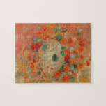 Nasturtiums by Odilon Redon Jigsaw Puzzle<br><div class="desc">Nasturtiums (1905) by Odilon Redon.</div>
