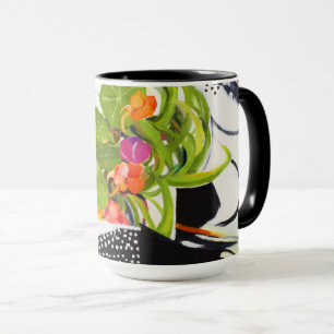Nasturtiums on a Platter Mug