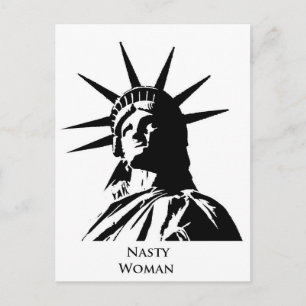 Nasty Woman Postcard