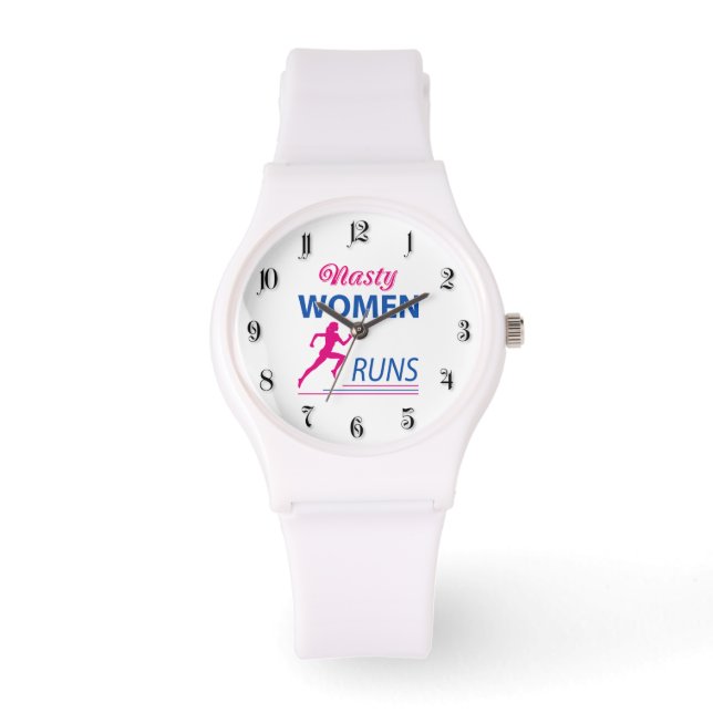 Nasty women runs watch (Front)