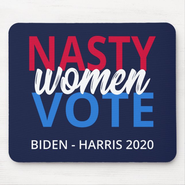 Nasty Women Vote II Mouse Pad (Front)