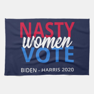Nasty Women Vote II Tea Towel