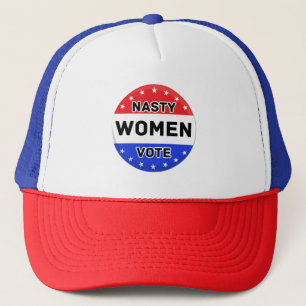Nasty Women Vote   Women Power Feminist Gift Trucker Hat