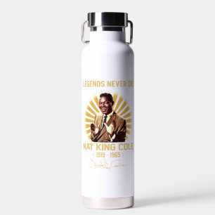 Nat King Cole Water Bottle