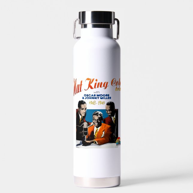 Nat King Cole Water Bottle (Front)
