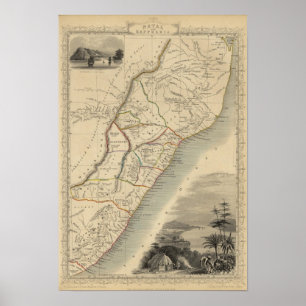 Natal And Kaffraria Poster