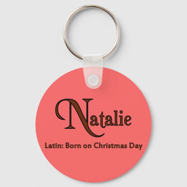 Natalie Key Ring (Front)