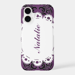 Natalie Lace & Damask Victorian Phone iPhone Case