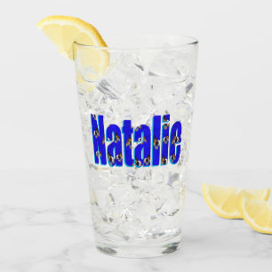 'Natalie' Name Made From Guinea Pigs, Glass