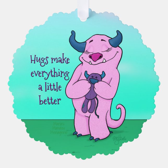 Natalie, Paper Ornament Card (Front)