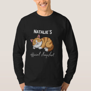 NATALIE'S Official Cat Sleepshirt Pajamas Sleepwea T-Shirt