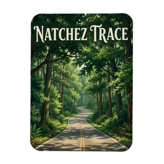 Natchez Trace Magnet (Vertical)