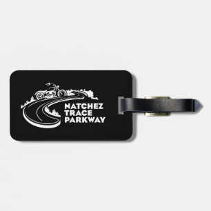 Natchez Trace Parkway Motorcycle Luggage Tag