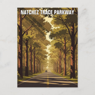 Natchez Trace Parkway Postcard