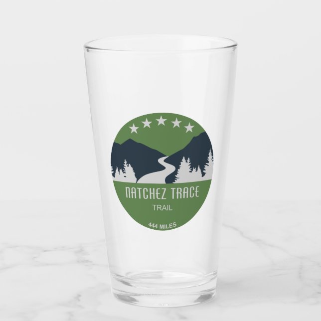 Natchez Trace Trail Glass (Front)
