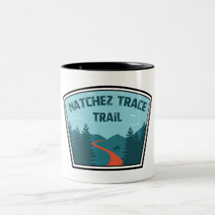 Natchez Trace Trail Two-Tone Coffee Mug