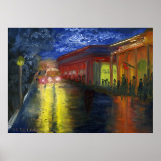 Natchitoches, Louisiana before the Parade Poster