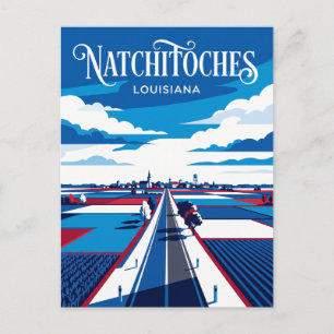 Natchitoches USA Postcard