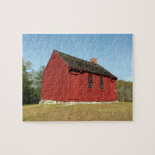 Nathan Hale Schoolhouse (East Haddam) Jigsaw Puzzle