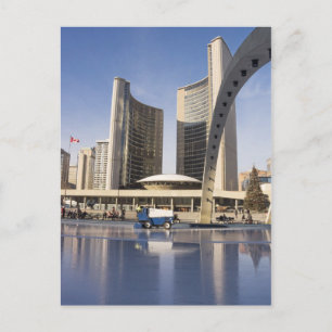 Nathan Phillips Square, Christmas, Toronto Holiday Postcard