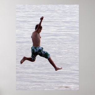 Nathanael Jumps into the Amazon Poster