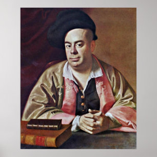 Nathaniel Hurd-portrait by John Singleton Copley Poster
